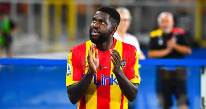 Victime des cris racistes, Samuel Umtiti coule des larmes en Italie