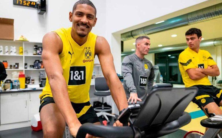 Sébastien Haller reprend l’entraînement avec Dortmund
