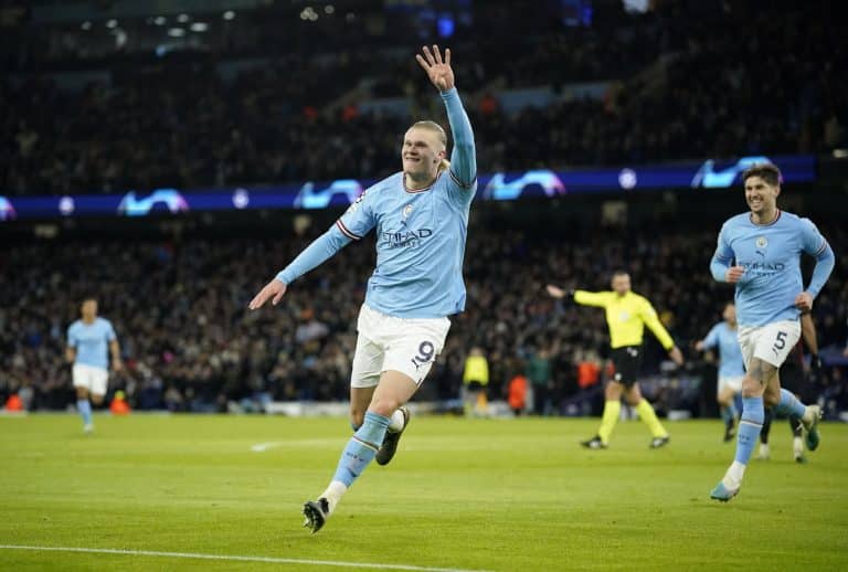 Ligue des champions : réaction d’Erling Haaland après son quintuplé