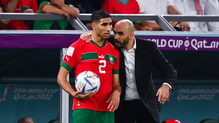 « On est derrière Achraf et on le soutient », Walid Regragui apporte son soutien à Hakimi accusé de viol