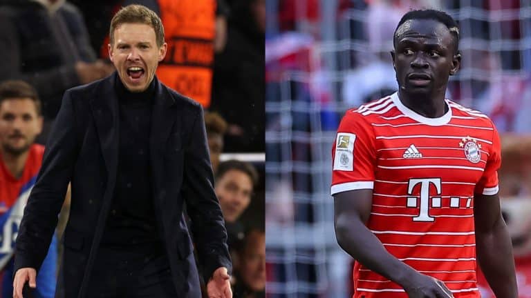 Bayern Munich : altercation entre Sadio Mané et Julian Nagelsmann