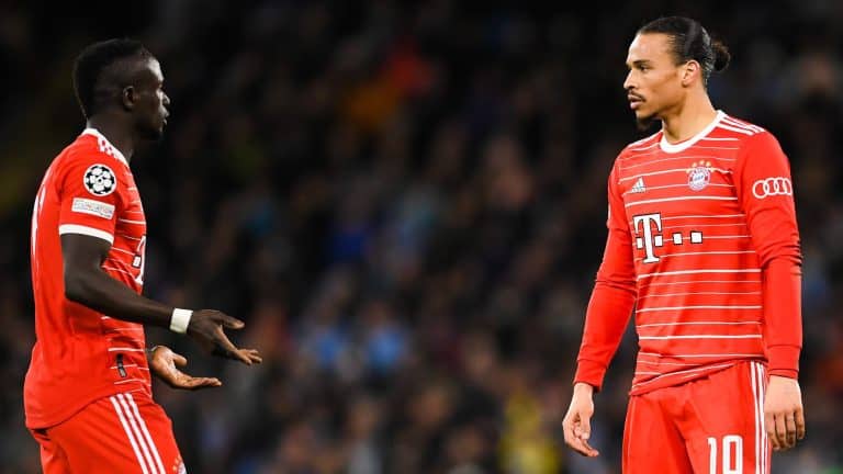 Bayern Munich : Sadio Mané suspendu après une altercation avec Leroy Sané
