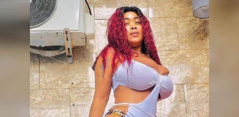 Presque nue, Sisi la pomme rouge fait une demande controversée aux hommes (Vidéo)