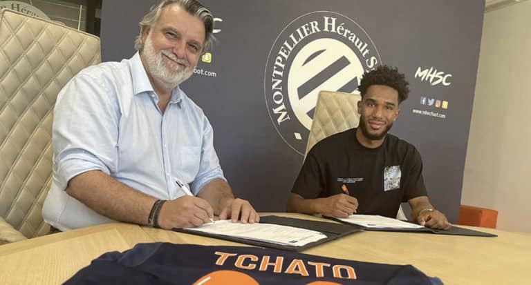 Le joueur camerounais Enzo Tchato prolonge son contrat avec Montpellier