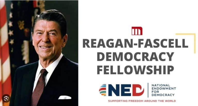 Reagan-Fascell Democracy Fellowship aux Etats-Unis : une opportunité de bourse pour rencontrer des dirigeants américains
