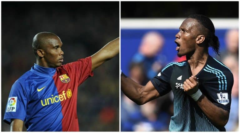 Entre Didier Drogba et Samuel Eto'o, Kylian Mbappé fait son choix