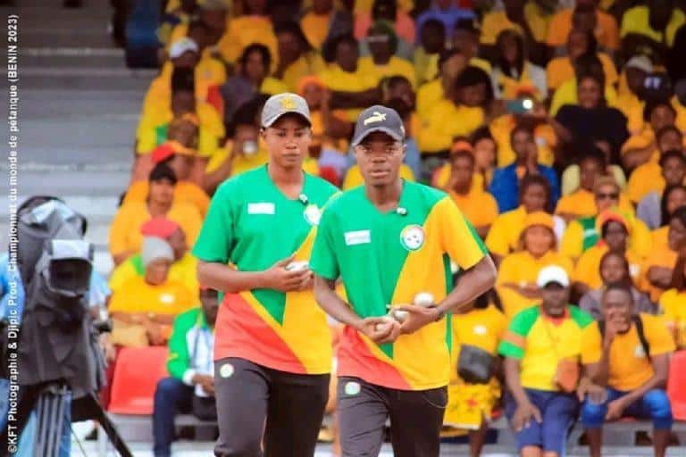 Le Bénin décroche la médaille d'Or en doublette mixte de Pétanque