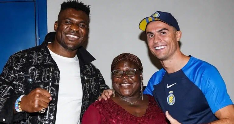 Francis Ngannou : sa mère rencontre Cristiano Ronaldo