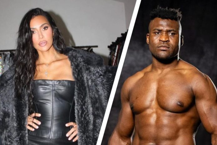 Kim Kardashian déclare sa flamme à Francis Ngannou