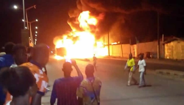 Bénin : un incendie fait d’énormes dégâts à Womey