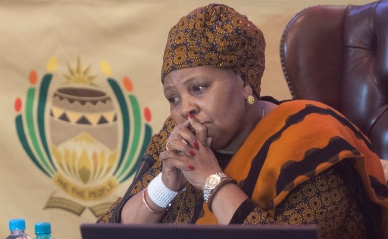 Afrique du Sud : arrestation de la présidente démissionnaire du Parlement