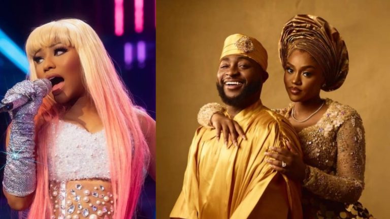 Réaction surprise de Nicki Minaj face au mariage de Davido et Chioma
