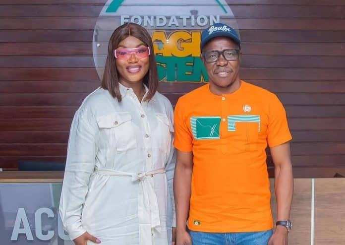 Roseline Layo au domicile d'A’Salfo