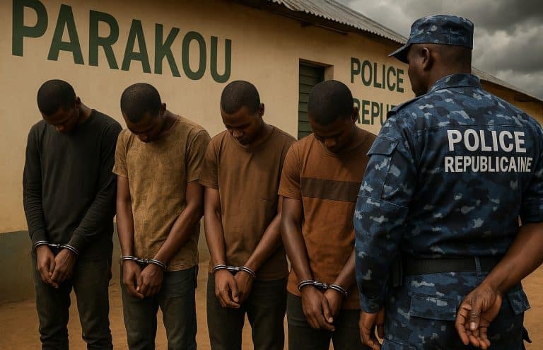 Cambriolage à Parakou : un grand réseau de malfaiteurs démantelé