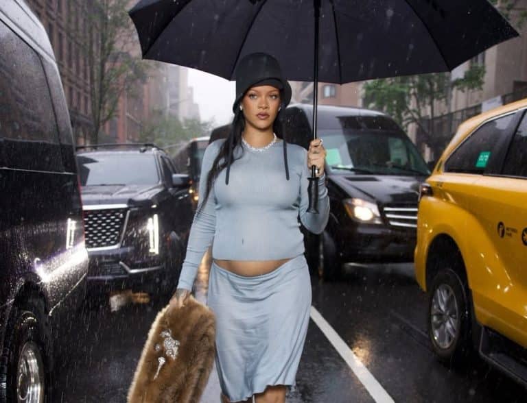 Rihanna dévoile les images de sa 3e grossesse !