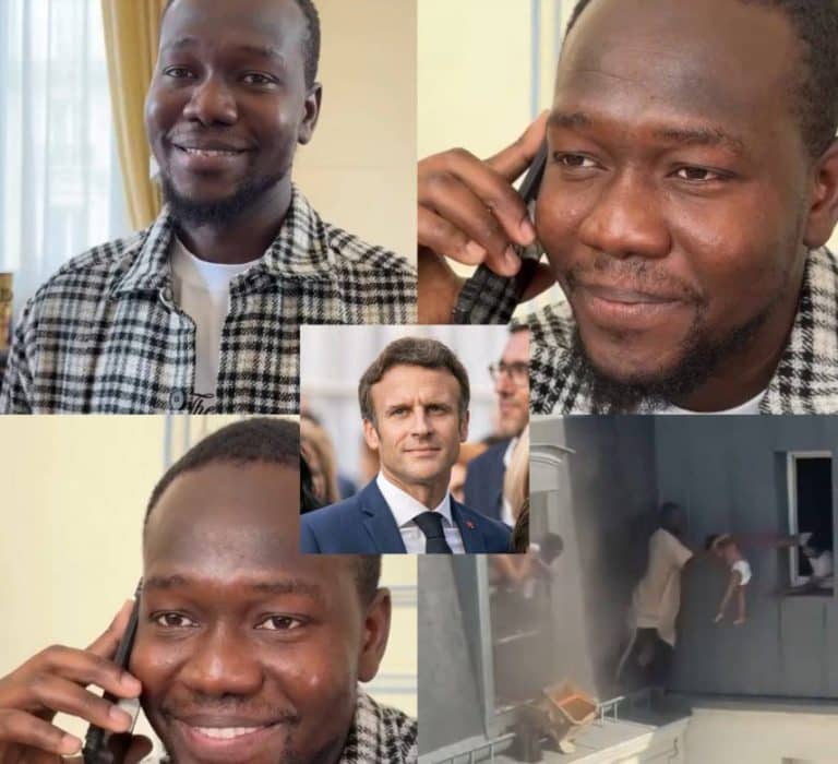 Après son acte héroïque, le Sénégalais Fousseyni Cissé émeut Emmanuel Macron et toute la France