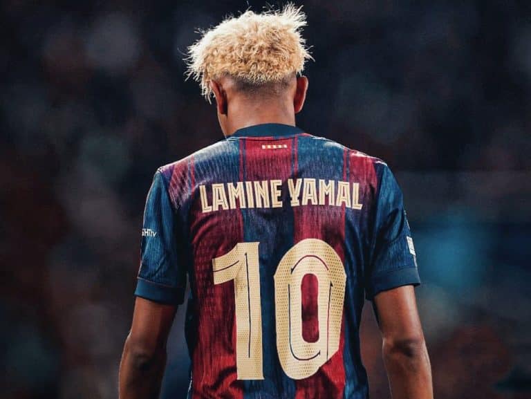 Lamine Yamal hérite du numéro 10 de Messi