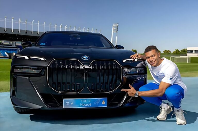 Le Real Madrid offre une BMW de luxe à Mbappé, qu’il ne pourra même pas conduire !