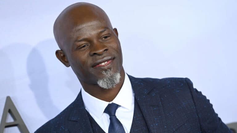 L’acteur béninois Djimon Hounsou au Gabon sur invitation de la Première Dame