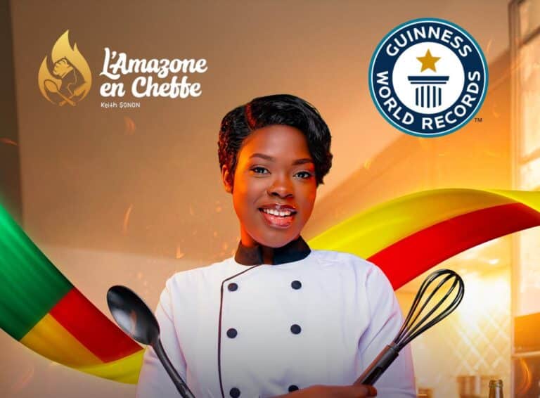 Bénin : polémique autour du Guinness World Record culinaire porté par la cheffe Keith Sonon