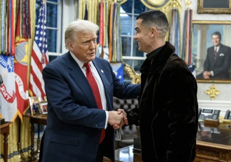Rencontre entre Cristiano Ronaldo et Donald Trump : le message du CR7 au president