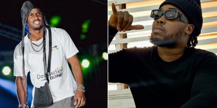 Bénin : le rappeur Black M feat Crisba !