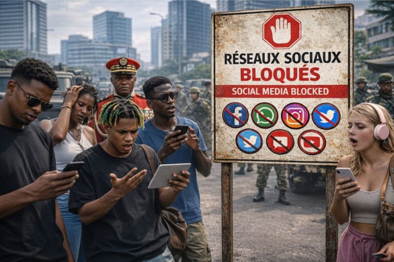 Le Gabon suspend les réseaux sociaux jusqu’à nouvel ordre. Les autorités évoquent un risque de conflits sociaux dans un contexte politique sensible.