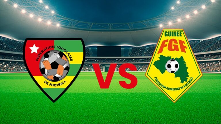 Togo Guinée match