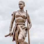 statue de l’Amazonee
